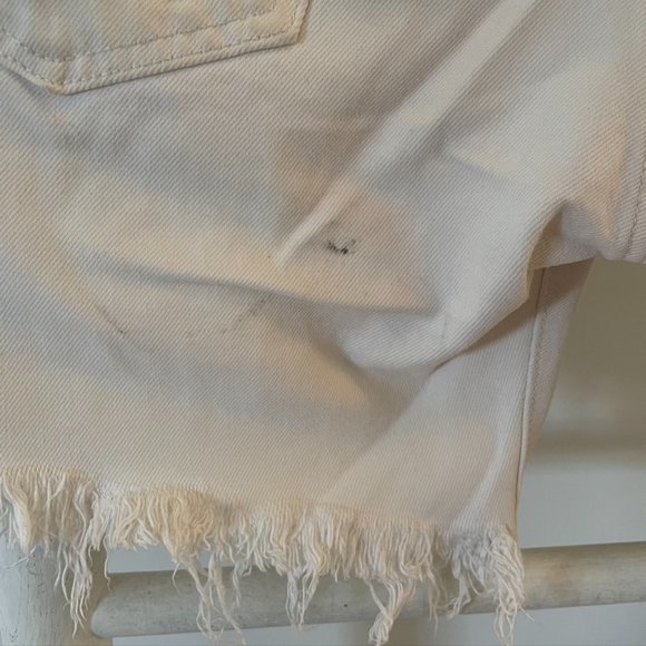 Vintage 501 Levis shorts white - Picture 4 of 5